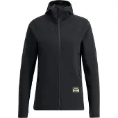 Lundhags Tived Merino Hoodie W, Mittelschicht, schwarz