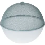 kela Como, Lebensmittelabdeckung, Grau, Metall, Kunststoff, Rund, Einfarbig, 35 cm