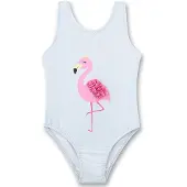 Sanetta Badeanzug in Hellblau/ Pink - 140