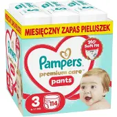 Pampers Premium Care Pants Size 3 114 Pieces