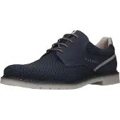 Bugatti man-Herren - Derbies, Oxfords & Mönchsschuhe-331-AW201, Dark Blue/Dark B