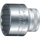 Stahlwille 45a Steckschlüsseleinsätze 3/8 15/16 02410046 Länge: 35 mm