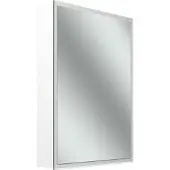 Schneider GLOW D2W Spiegelschrank, eine Tür 50cm, Anschlag rechts, 513x136x736mm, rundum Beleuchtung, Dim2Warm, 218.051.02.02