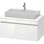 Duravit Waschtischunterschrank DuraStyle 100x54,8cm, we. hgl, f Konsole, 1 Auszug