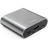Hama HDMI-Audio-Extractor AE 90, Toslink, 3,5mm-Klinke