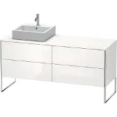 Duravit XS4924L2222 WTU XSquare 778x1600x548,bodenstehend