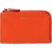 Esquire Leder Kartenhalter Viktoria 62 Wallet Flame hellrot