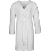 Vossen - "Texas" Morgenmantel für Herren/Damen Unisex, mit Kapuze (Weiß)