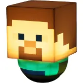Paladone - Minecraft Lampe - Steve Leuchte Nachtlicht Kinderlicht Licht