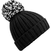 Beechfield - "Hygge" Mütze für Herren/Damen Unisex (Schwarz)