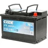 Exide EFB Starterbatterie 12V 70Ah 760A/EN L3 für Auto LKW Batterie