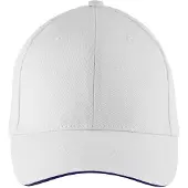 Sols - "Buffalo" Baseball-Mütze (Weiß/Marineblau)
