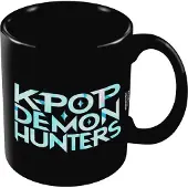 K POP Demon Hunters - Kaffeebecher, Logo (Schwarz)