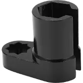 Gistuch Versetzter Sauerstoffsensor-Sockel, 22 mm, 8-Punkt-Autoreparaturwerkzeug aus Chrom-Vanadium-Stahl