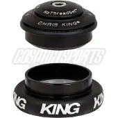 Chris King InSet I7 Mixed Tapered Steuersatz, Edelstahl-Lager, 1 1/8"-1.5", GripLock, ZS44/28.6