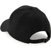Beechfield Unisex Jersey Baseball Kappe (Schwarz)