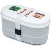 Puckator Minecraft Lunchtasche Durchsichtig Durchsichtig One Size