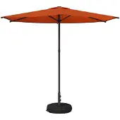 Syfax Garten-Sonnenschirm 270 x 270 cm Polyester Rechtwinklig