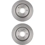 Valeo 2 Bremsscheiben Vorderachse belüftet Ø 68 mm 22 mm für u.a. NISSAN PRIMERA