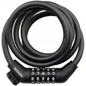 B-urban Schloss BONIN Spiralkabel Zahlen 10 x 1500 mm schwarz