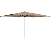vidaXL Gartensonnenschirm 200 x 300 cm Polyester Rechteckig Taupe