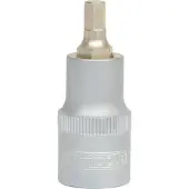 Ks Tools 911.1317-E 1/2" Bit-Stecknuss Innensechskant, kurz, 17mm, auf Hänger