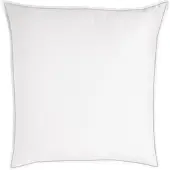TRAUMSCHLAF Uni Kissenbezug White Collection Pico-Pico 70x90 cm light-grey