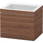 Duravit Waschtischunterschrank c-bonded L-Cube 60x48cm, o HL, N dkl., 1 Ausz., wandhängend