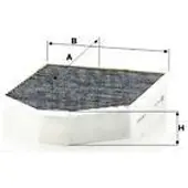 MANN-FILTER Klimafilter Innenraumluftfilter 7886653 4011558020279