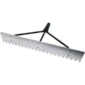 Fortis Alu-Teerverteiler 600 mm, gezahntes Blatt