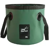 OEM Opvouwbare 20L-Tasche für Camping, Reisen, Wandern, Angeln und Gartenarbeit, Donkergrün