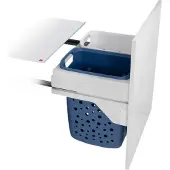 Hailo Wäschesammler 3270691 Laundry Carrier LC Slide SC 66 Liter