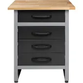 Ondis24 Werkbank Werktisch Bernd 60cm