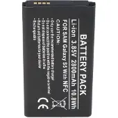 AccuCell Samsung Galaxy S5 Akku als Nachbauaku von mit 2800mAh mit NFC