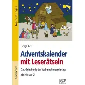 Sonstige Verlage Adventskalender mit Leserätseln