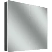 Schneider Style TW LED Lichtspiegelschrank, 2 Türen, Steckdose rechts, 61,5x71,5x12cm