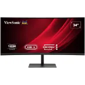 Viewsonic VG3419C-2, 86,4 cm (34"), 3440 x 1440 Pixel, UltraWide Quad HD, LED, 3,5 ms, Schwarz