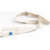 Berk Esoterik Yogagurt für Yoga und Meditation 2,40m lang 38mm breit mit Metallverschluss Natur
