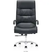 AEA Kunstleder-Sessel in Schwarz modern eleganter Stil
