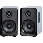 Trevi AVX 565 BT, 2.0 Kanäle, 50 W, Universal, Schwarz, Silber, Holz, 2-Wege