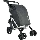 Jata HCAR2502, Trolley-Tasche, Grau, Polyester, Stahl, 45 kg, Einfarbig, 10 l