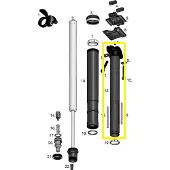 Crankbrothers Higline V2/7 125 Mm Ersatzteile
