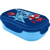 Kids Euroswan Marvel Spidey the Amazing Friends Brotdose + Besteck