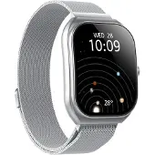 Celly Smartwatch Trainerwidebk Gebogenes Display 2,01" 240x240 Bluetooth Austauschbares Armband
