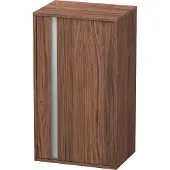 Duravit Halbhochschrank Ketho 50x36x88cm, Tür rechts, nussbaum dunkel