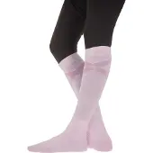 Ekkia Penelope Reitsocken Gummy light pink mit Glitzer Logo , Größe:37-39