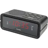 Technisat DIGICLOCK 2 | Kompaktes UKW Uhrenradio mit Schlummer & Dual-Weckzeit