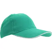 Sols Unisex Buffalo Baseballkappe (Türkis/Weiß)
