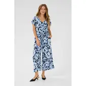 Kaffe Overall Loose fit blue multi