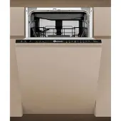 Bauknecht BK6IC11BS7LA0, Voll integriert, Single (45 cm breit), 1,3 m, kalt, Heiß, Edelstahl, 11 Maßgedecke